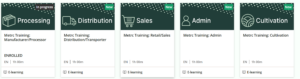 Metrc Learning Visual Metrc Learn: Compliance Training Platform | Metrc