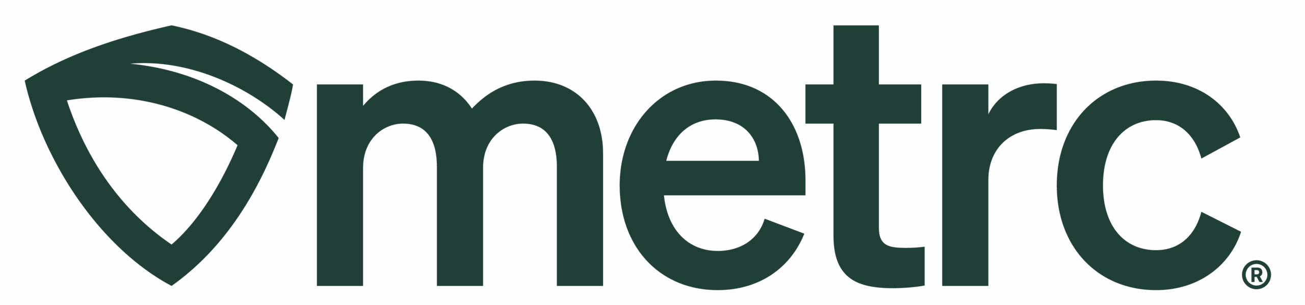 Metrc logo in Forest Green